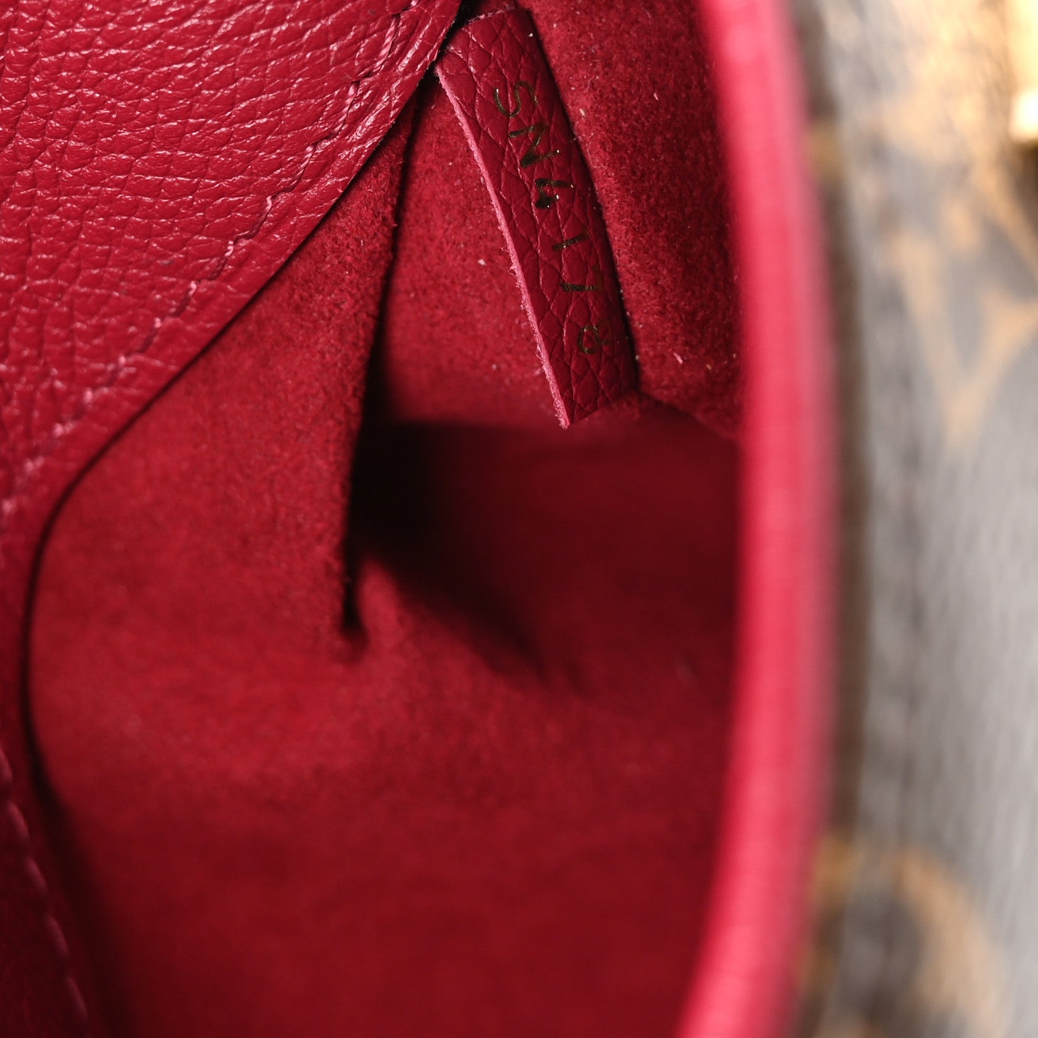 Louis Vuitton Monogram Pallas Full BB Lie De Vin 7 of 11