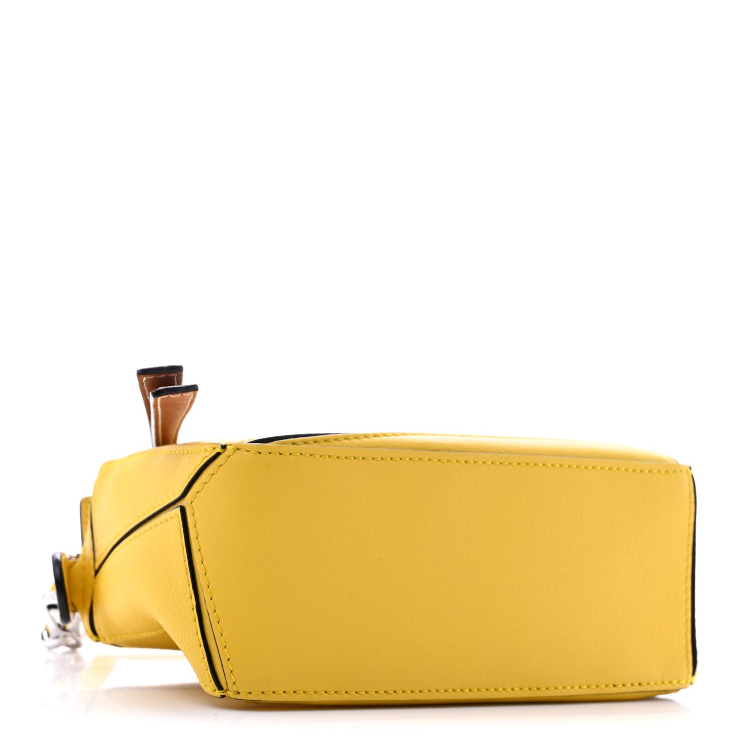 Loewe X SPIRITED AWAY Calfskin Totoro Mini Puzzle Bag Yellow 4 of 11
