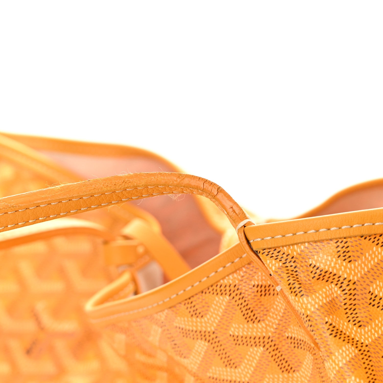 Goyard Goyardine Saint Louis GM Yellow 13 of 17