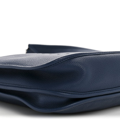 Hermes Taurillon Clemence Evelyne III TGM Bleu Obscur 9 of 12