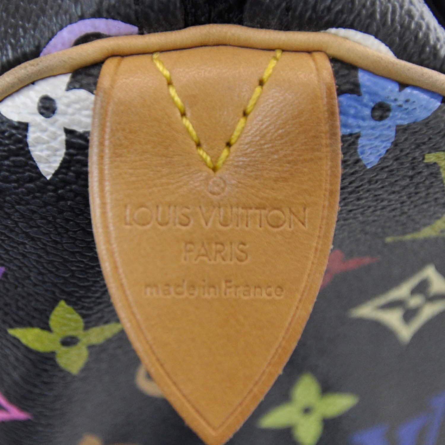 Louis Vuitton Monogram Multicolor Speedy 30 Black 8 of 9
