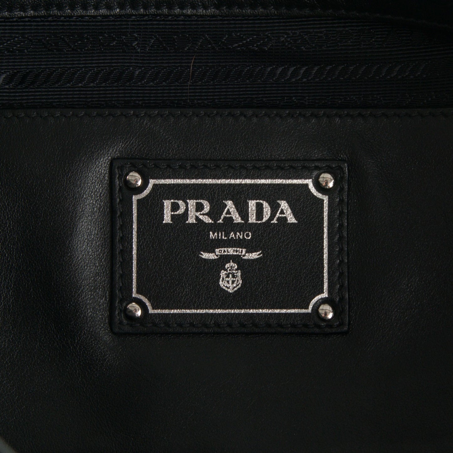 Soft Calf Shopping Tote Nero Black