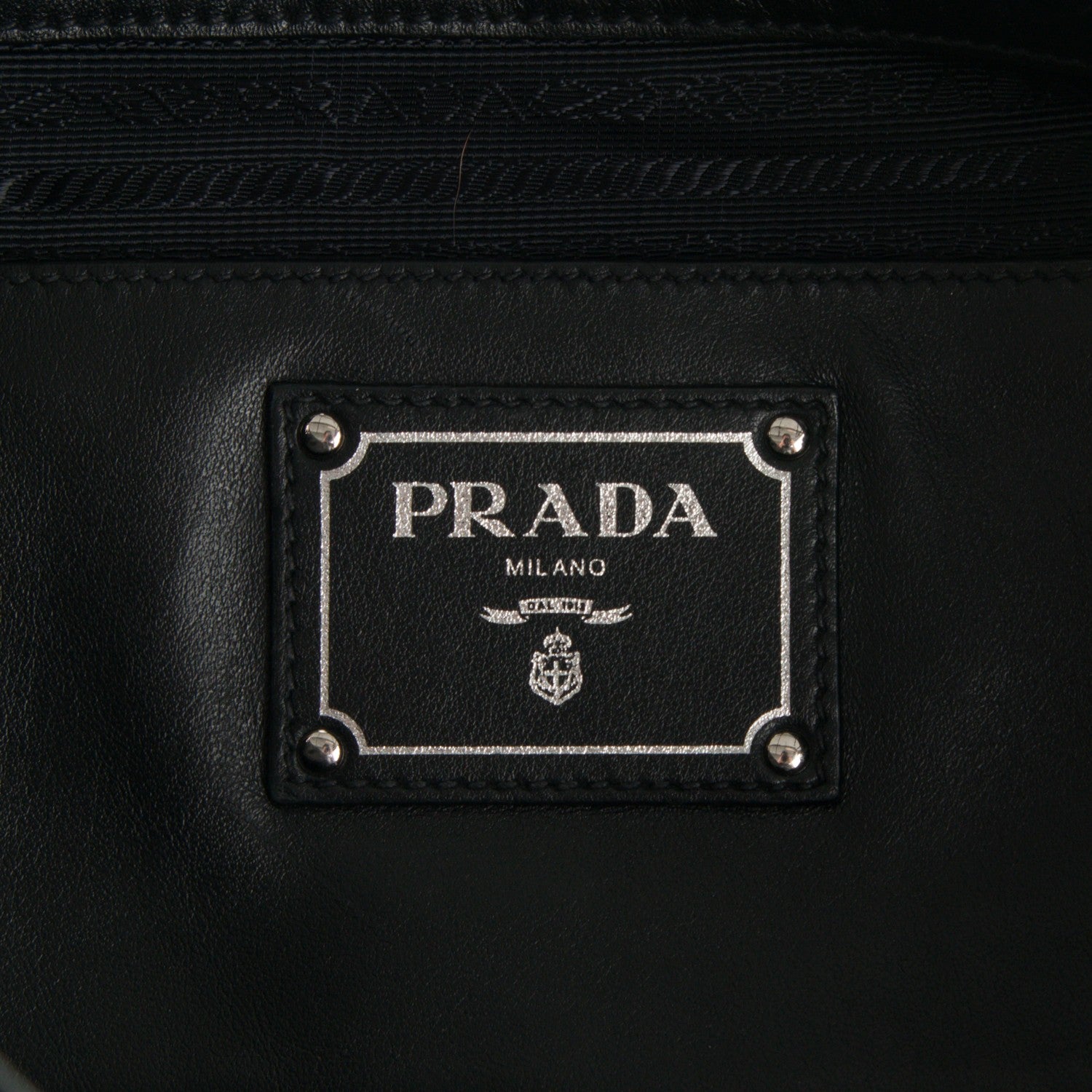 Prada Soft Calf Shopping Tote Nero Black 7 of 8