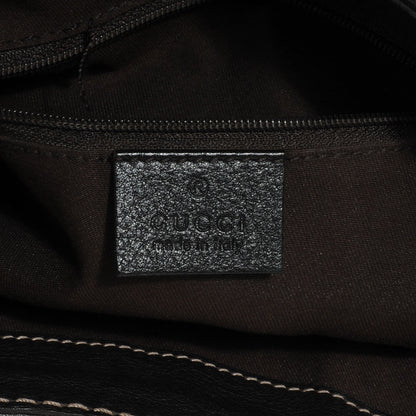 Gucci Monogram Medium New Ladies Web Tote Ebony 6 of 7