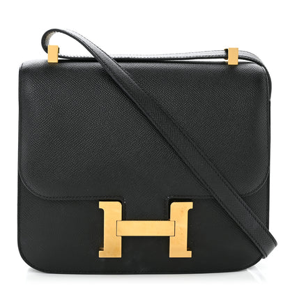 Hermes Epsom Constance 24 Black 1 of 15