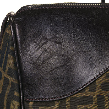 Fendi Zucca Shoulder Bag Tobacco 13 of 14