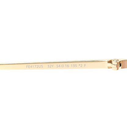 Fendi Metal Fendi First Sunglasses FE4172US  Gold Brown 5 of 7