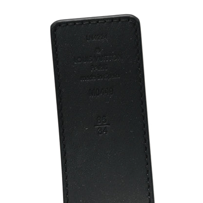 Louis Vuitton Monogram Eclipse 40mm LV Initiales Belt 85 34 Black 3 of 5