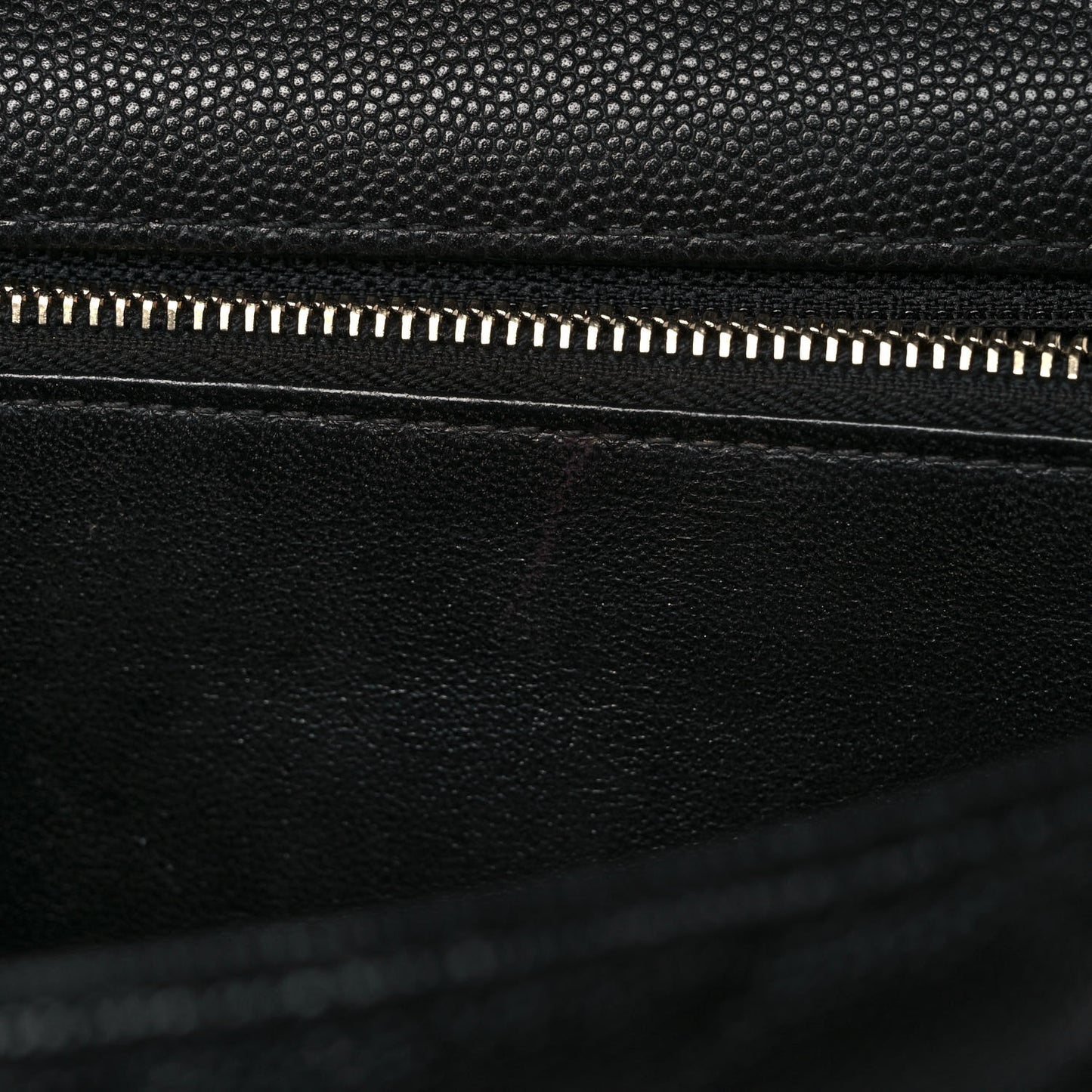 Caviar Lizard Quilted Medium Coco Handle Flap Black