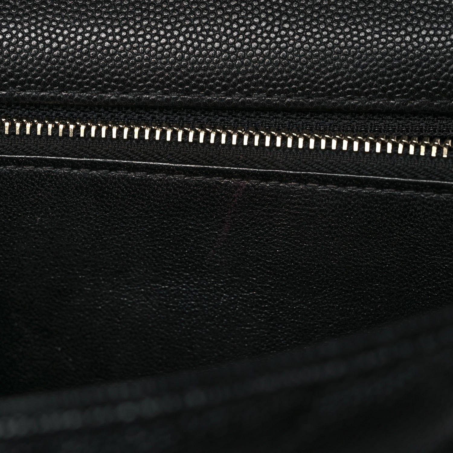 Chanel Caviar Lizard Quilted Medium Coco Handle Flap Black 10 of 10