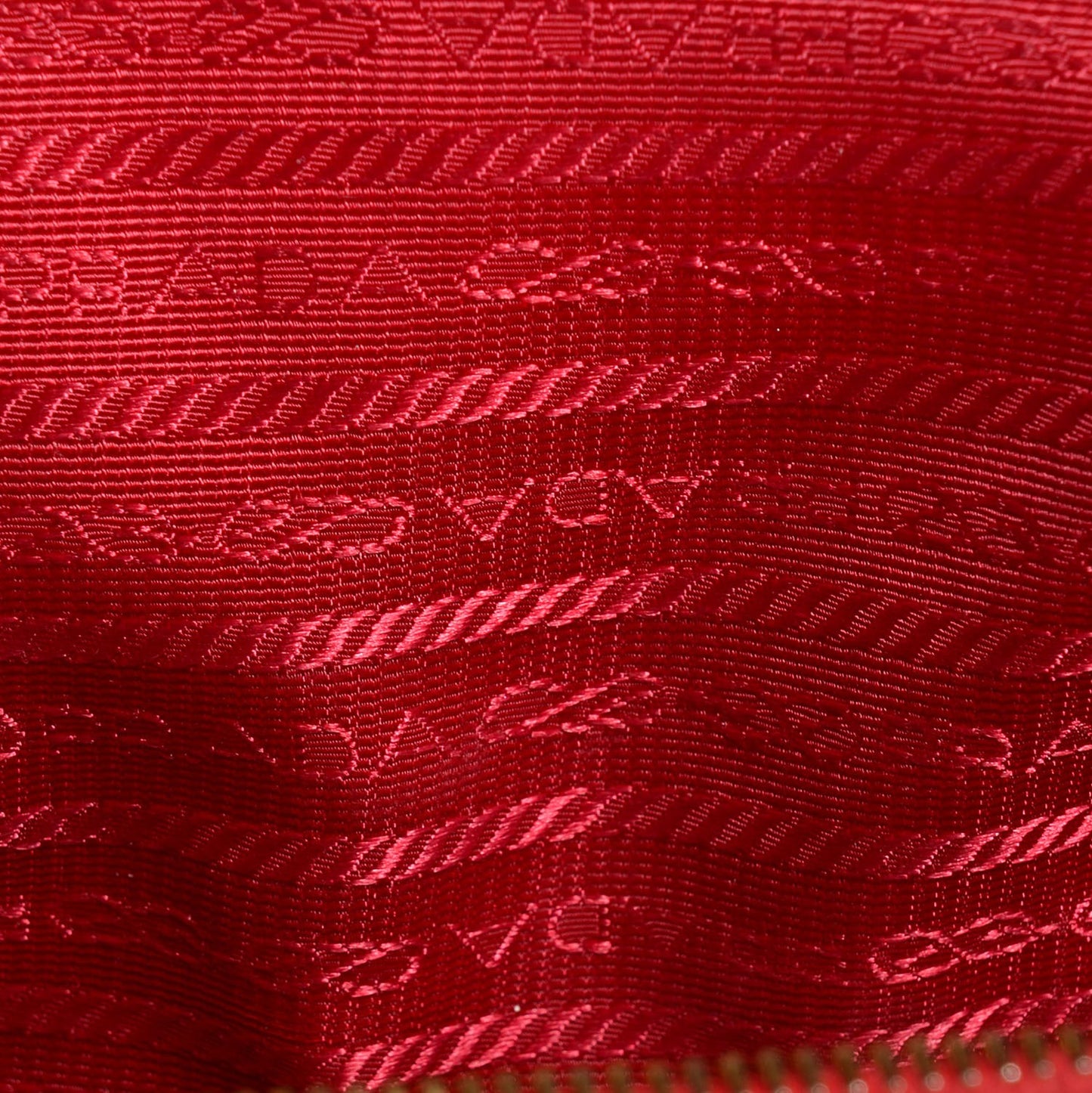 Saffiano Vernice Mini Double Zip Tote Rosso