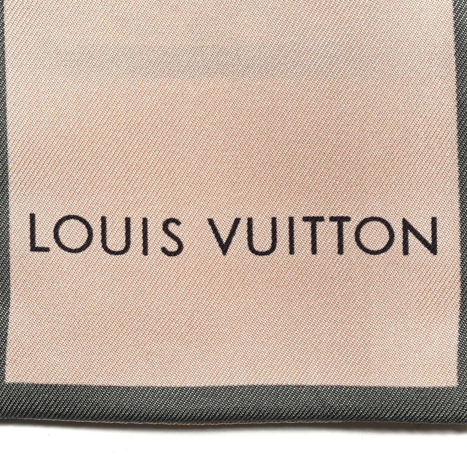 Louis Vuitton Silk Monogram Trunks Bandeau Rose Poudre 3 of 3