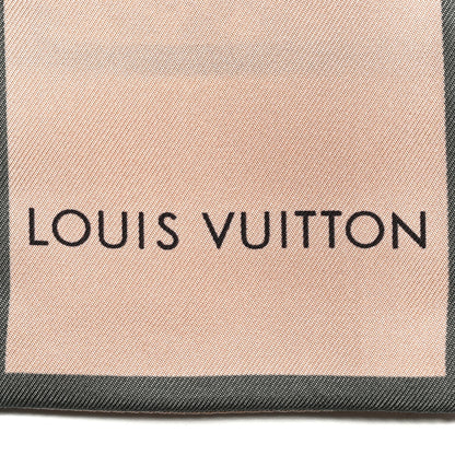 Louis Vuitton Silk Monogram Trunks Bandeau Rose Poudre 3 of 3