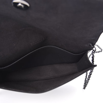 Christian Dior Ultra Matte Calfskin Cannage Lady Dior Clutch Black 5 of 10