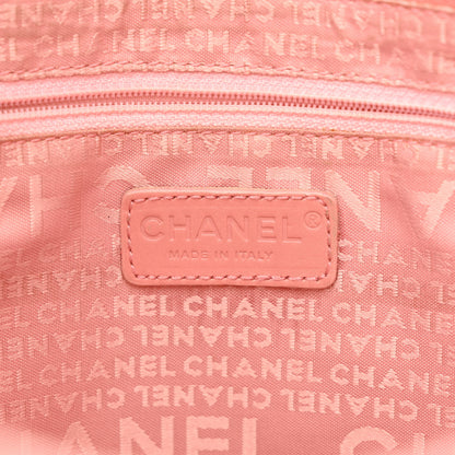 Chanel Caviar Square Stitched Tote Pink 6 of 15