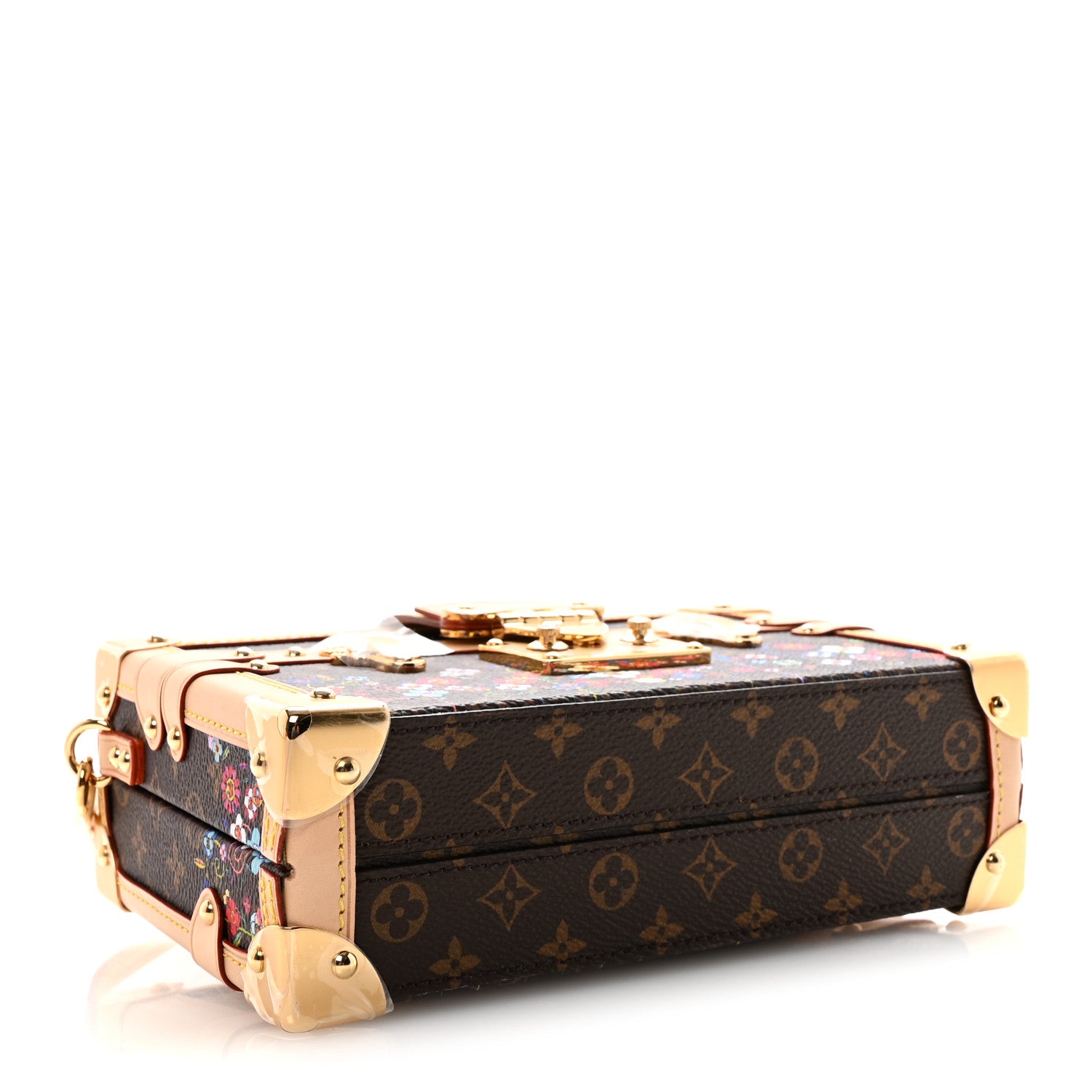 Louis Vuitton LV X TM Monogram Flowers Petite Malle 4 of 9