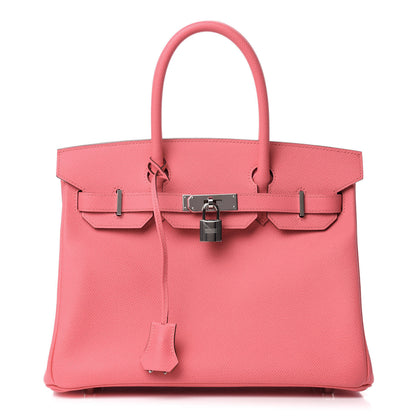 Hermes Epsom Birkin 30 Rose Azalee 1 of 11