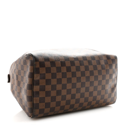 Louis Vuitton Damier Ebene Speedy 30 4 of 9
