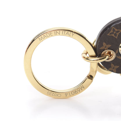 Louis Vuitton Calfskin Monogram Vuittonite Rat Bag Charm Key Holder 4 of 5