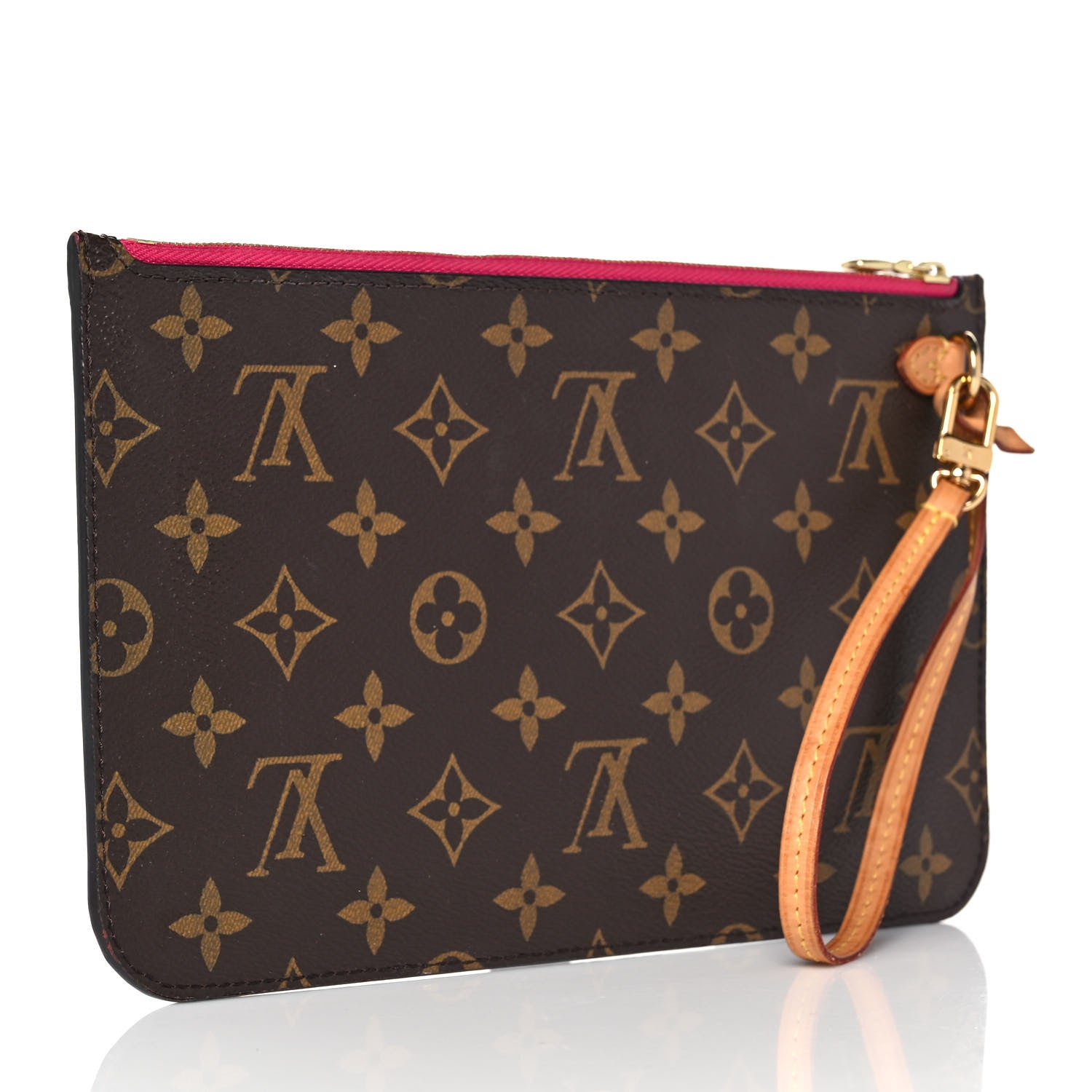 Louis Vuitton Monogram Neverfull MM GM Pochette Pivoine 3 of 9