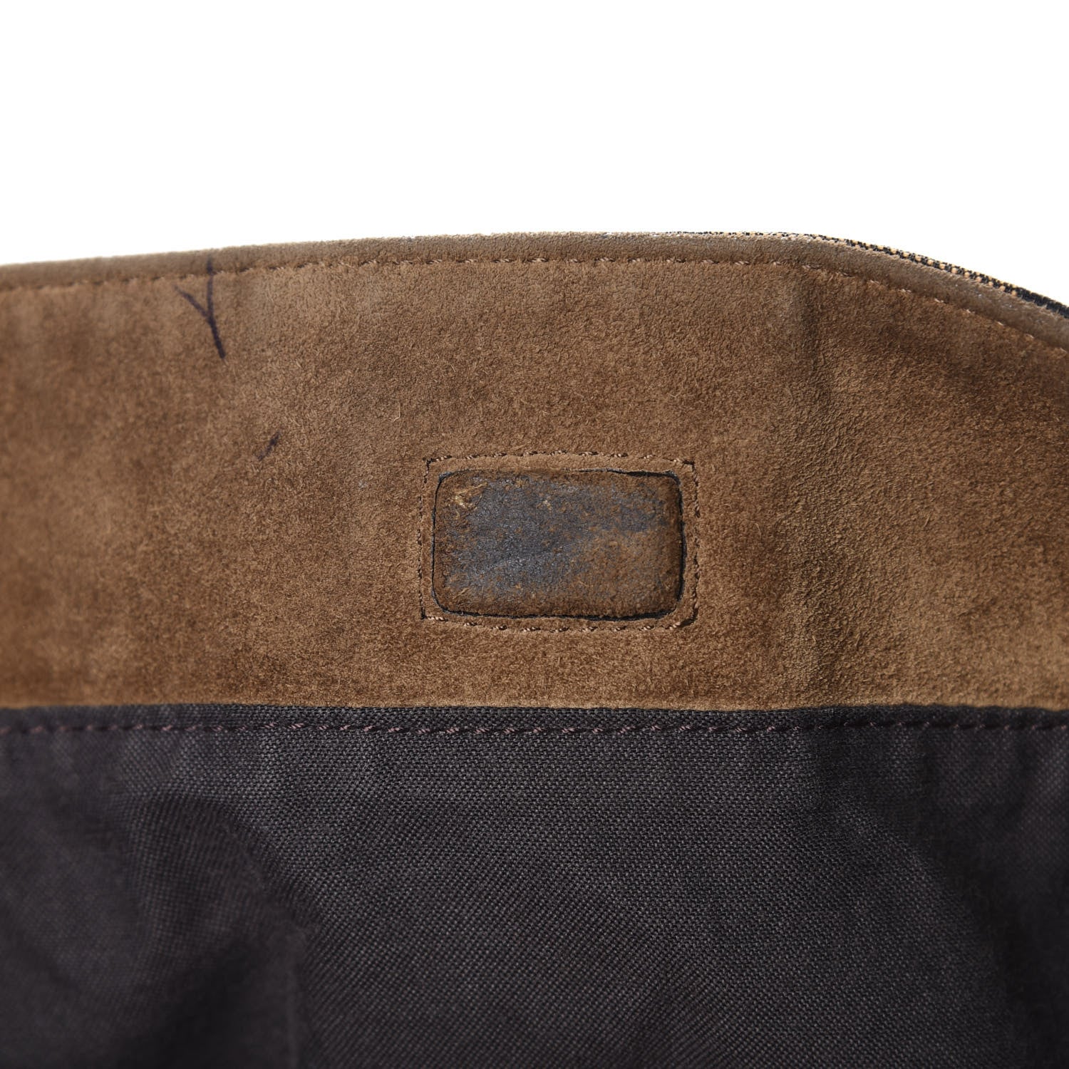 Fendi Pequin Vitello Large Hobo Tobacco Amarena 9 of 12