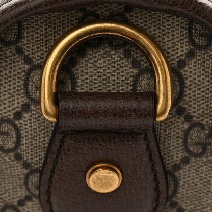 Gucci Soft GG Supreme Monogram Web Neo Vintage Duffle Bag Beige New Acero Crop 24 of 25