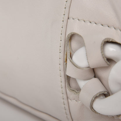 Chanel Calfskin Modern Chain Rhodoid Hobo White 11 of 11