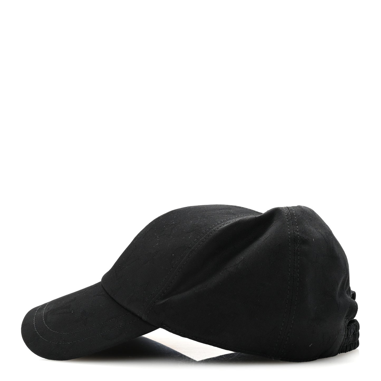 Cotton Monogram Jacquard LV Mine Cap L Black