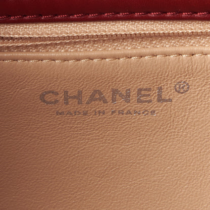 Chanel Smooth Calfskin Luxe Ligne Flap Red 8 of 10