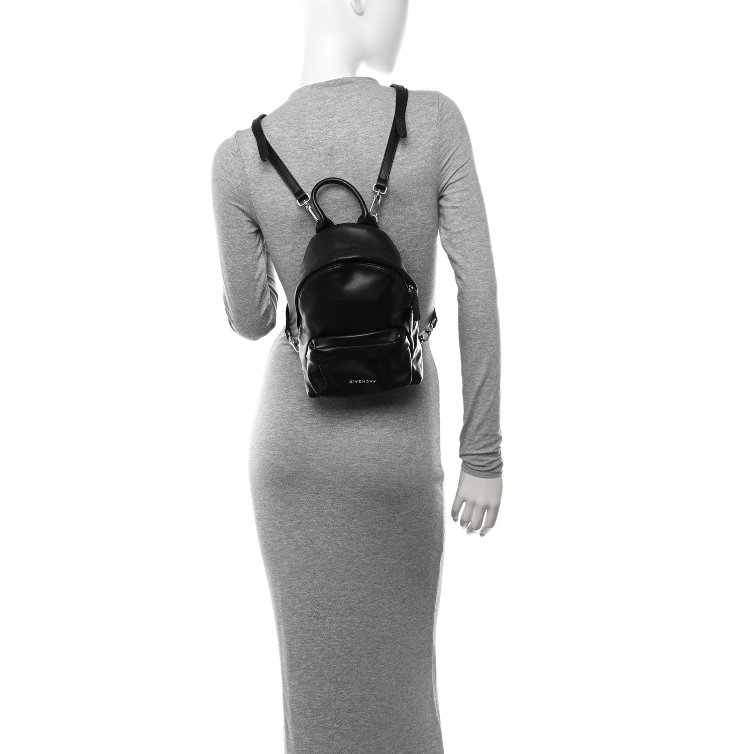 Givenchy Smooth Calfskin Nano Backpack Black 2 of 14