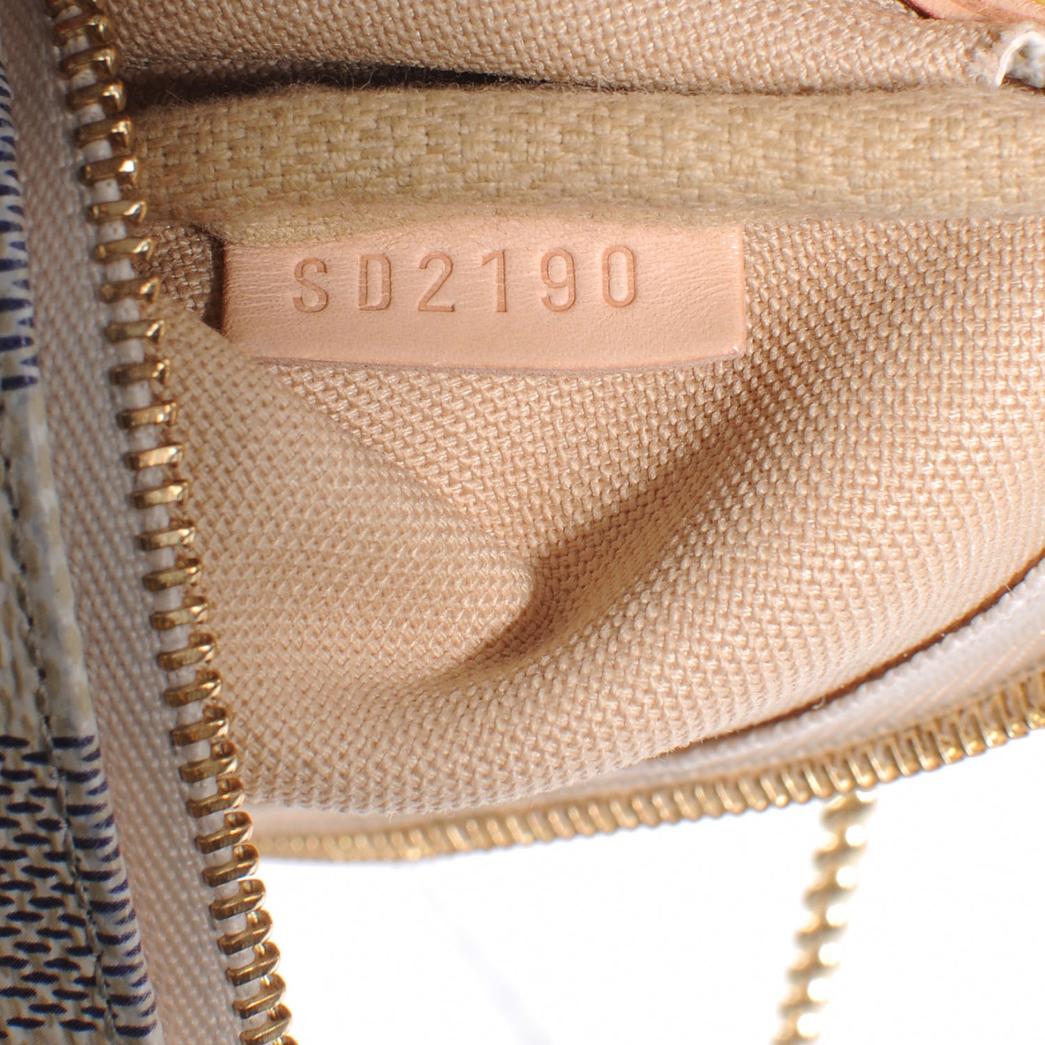 Louis Vuitton Damier Azur Eva Clutch 8 of 8