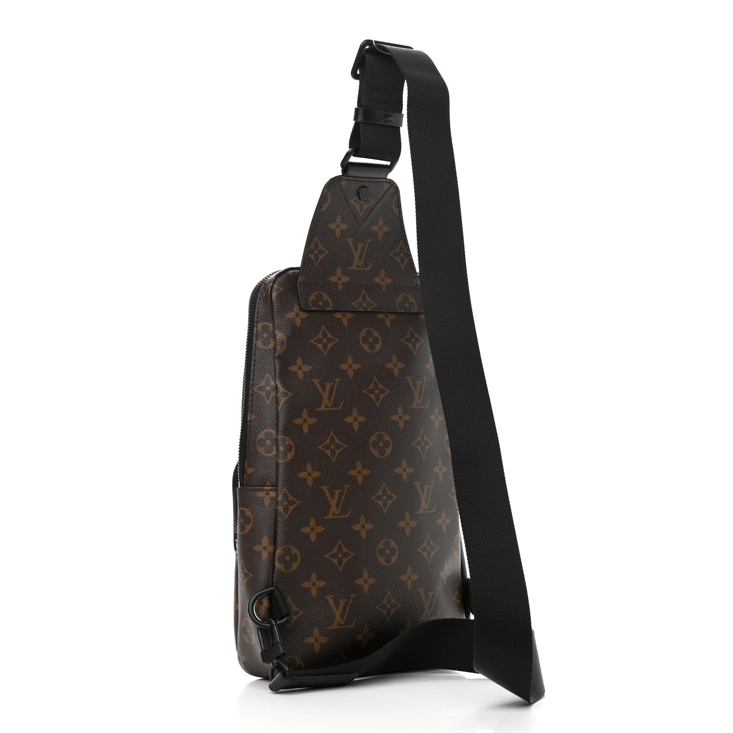 Louis Vuitton Monogram Macassar Avenue Sling Bag 3 of 9