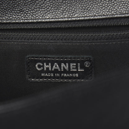 Chanel Caviar Quilted Large Boy Flap Black 6 of 10