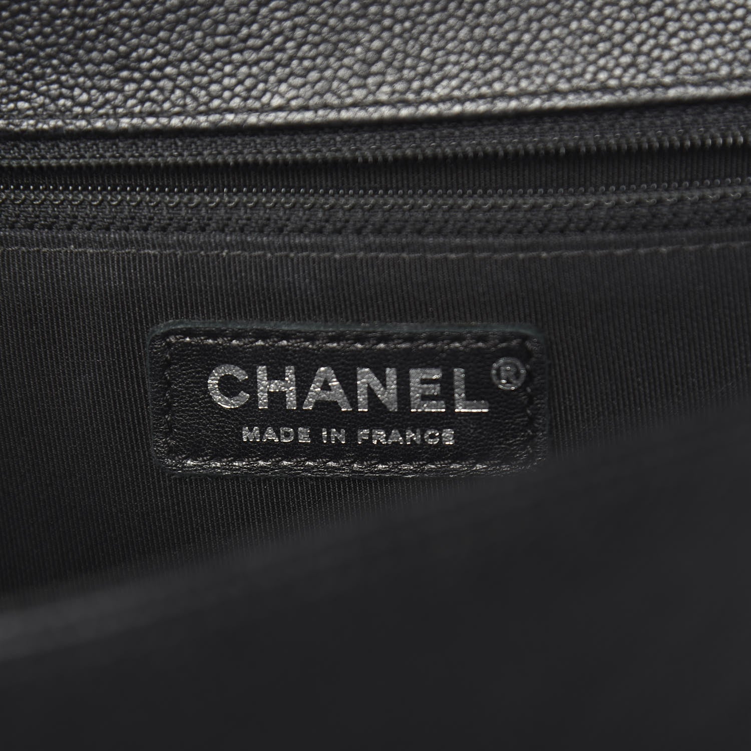 Chanel Caviar Quilted Large Boy Flap Black 6 of 10