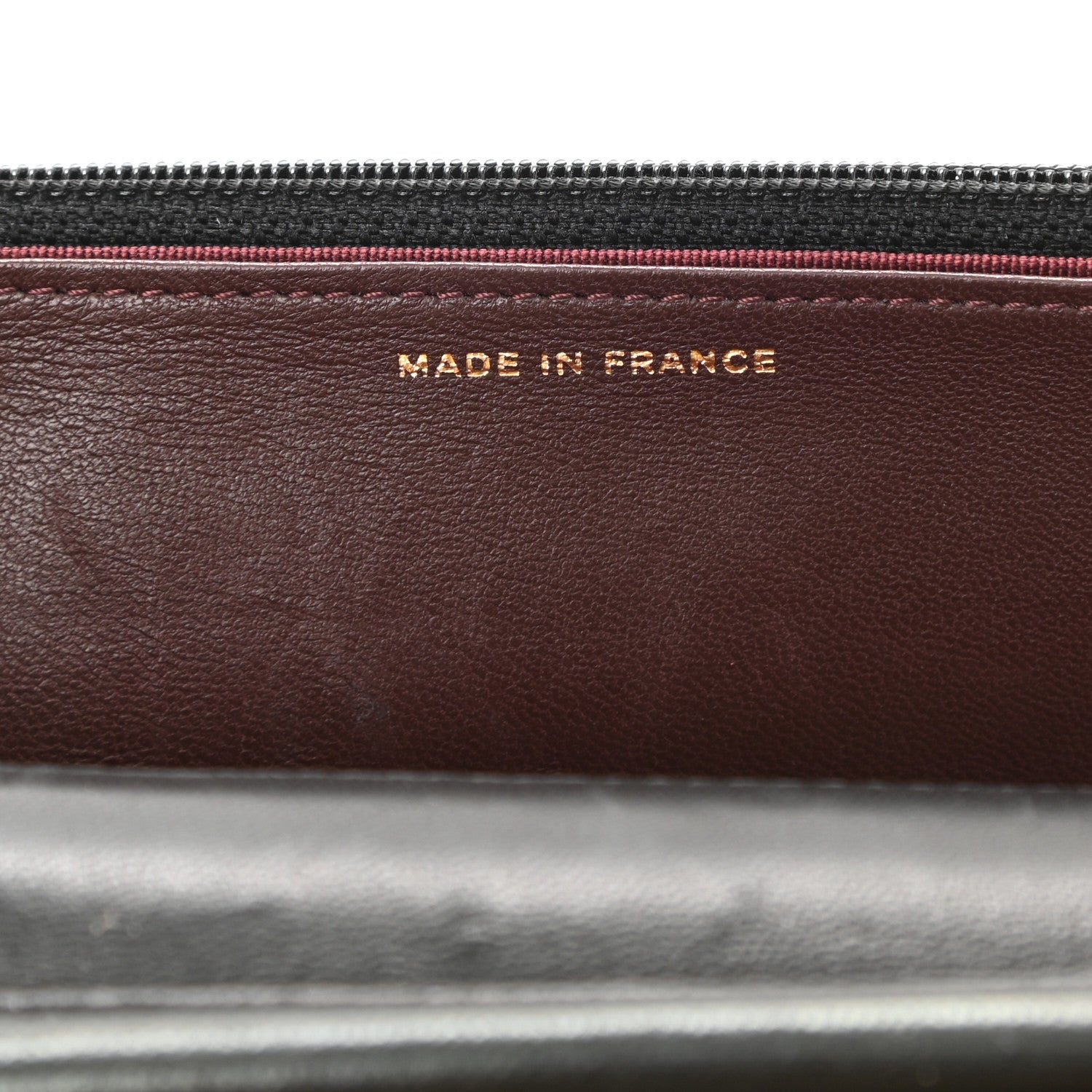 Chanel Lambskin Quilted Wallet On Chain WOC Black 7 of 11