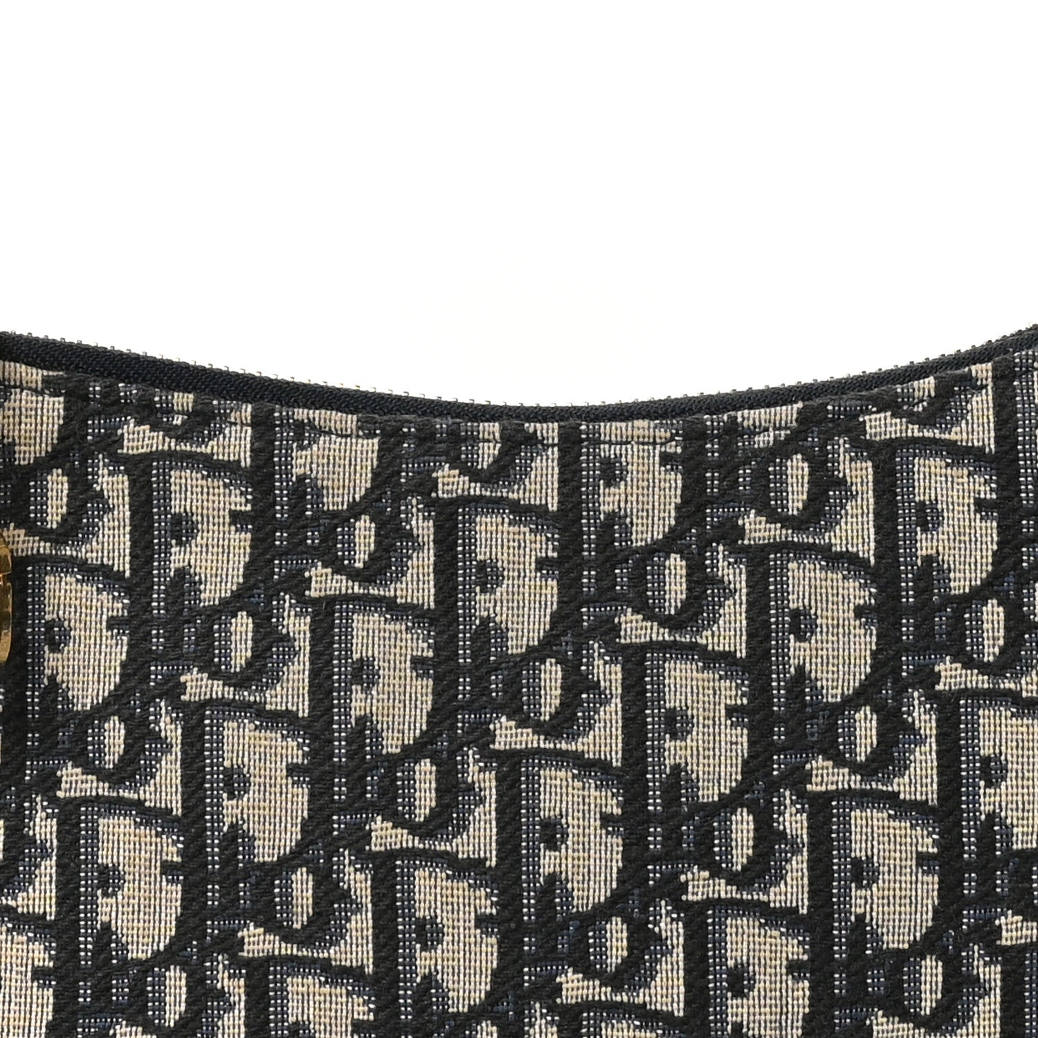 Christian Dior Oblique CD Lounge Bag Blue 7 of 9