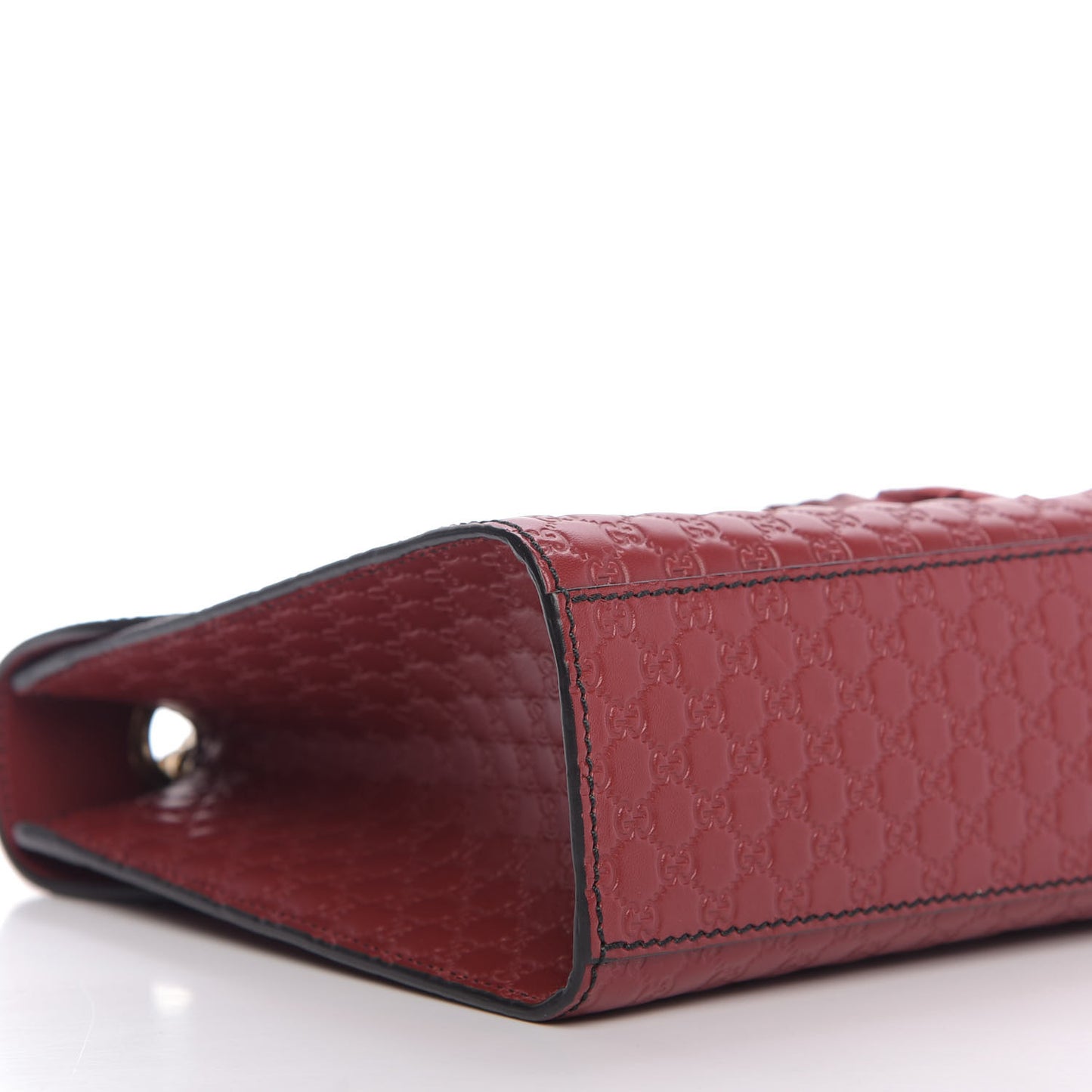 Microguccissima Medium Emily Chain Shoulder Bag Red