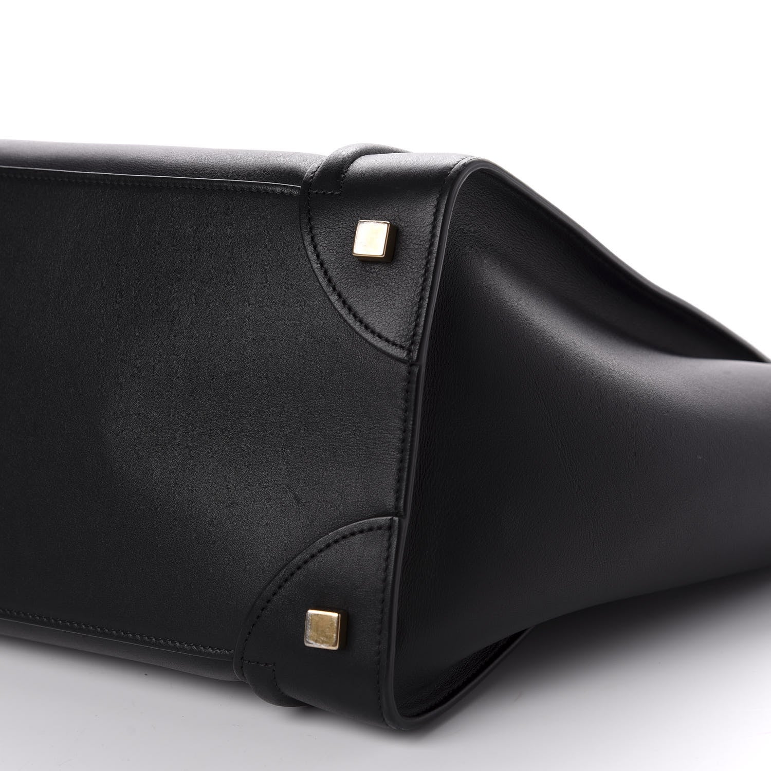 Celine Smooth Calfskin Mini Luggage Black 5 of 9