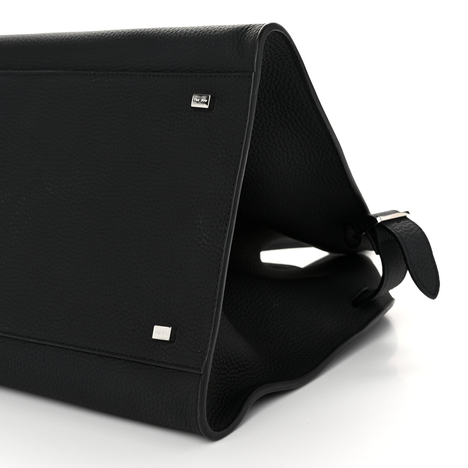The Row Matte Grained Calfskin Soft Margaux 15 Black 9 of 9