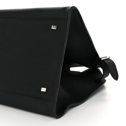 The Row Matte Grained Calfskin Soft Margaux 15 Black 9 of 9