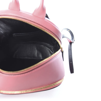 MCM Calfskin Mini Duchess Polke Studs Backpack Pink 4 of 8