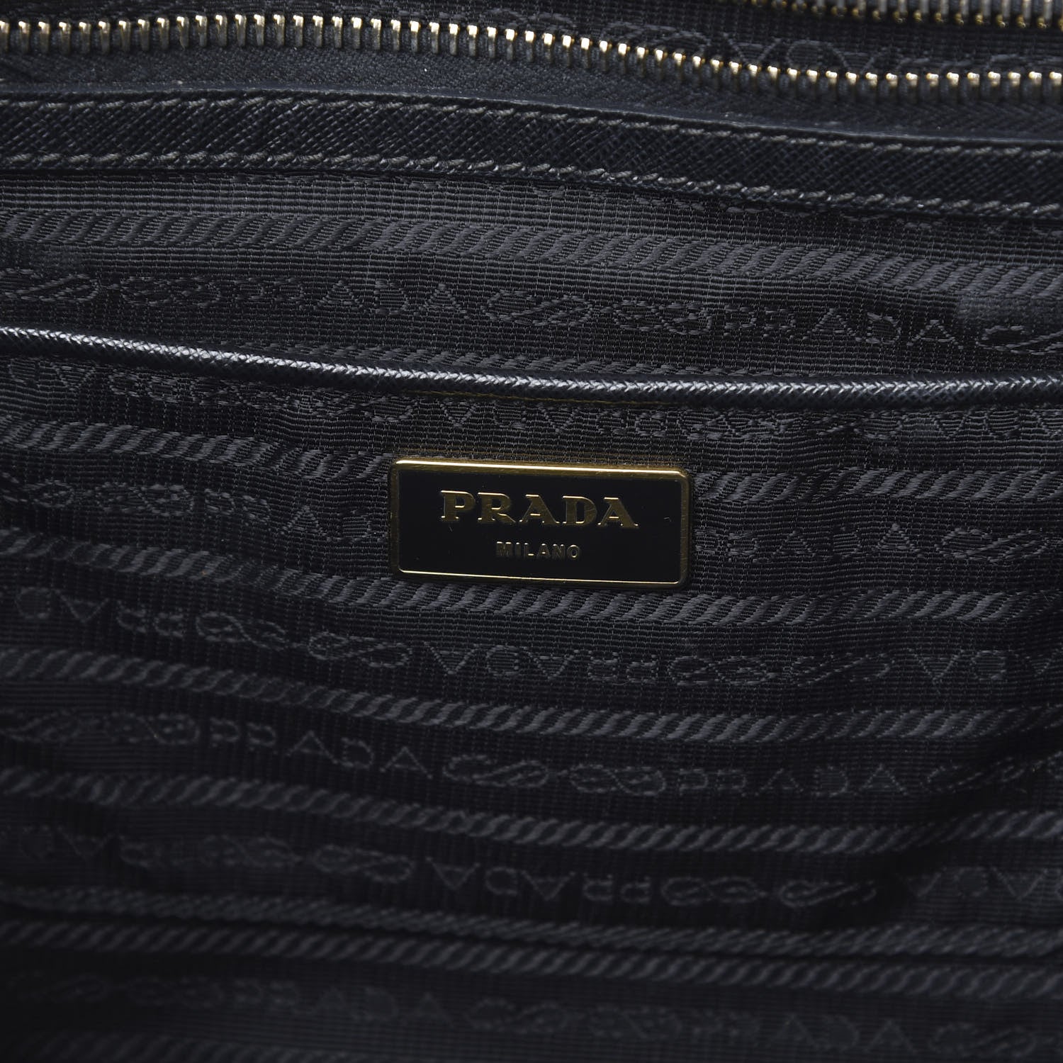 Prada Saffiano Lux Medium Tote Black 5 of 18