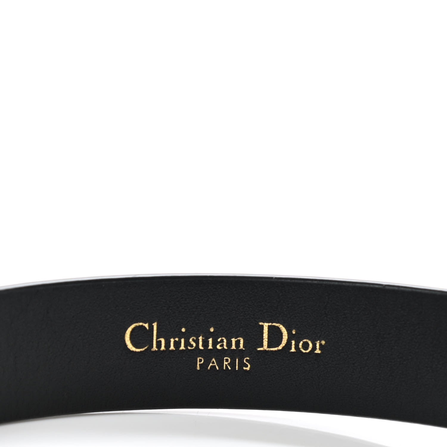 Christian Dior Calfskin CD Belt 70 Black 3 of 7