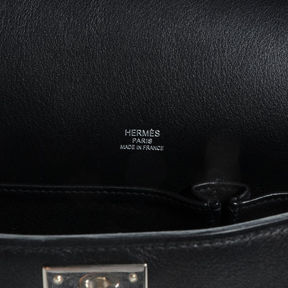 Hermes Swift Jypsiere 28 Black 6 of 8