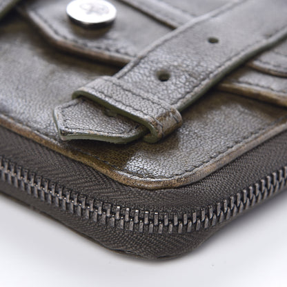 Proenza Schouler Lambskin Small PS1 Zip Wallet Military 11 of 12