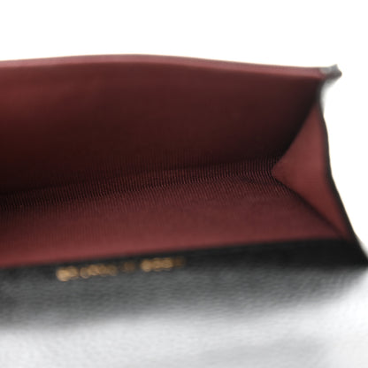 Chanel Caviar Quilted Flap Card Holder Wallet Black 5 of 9