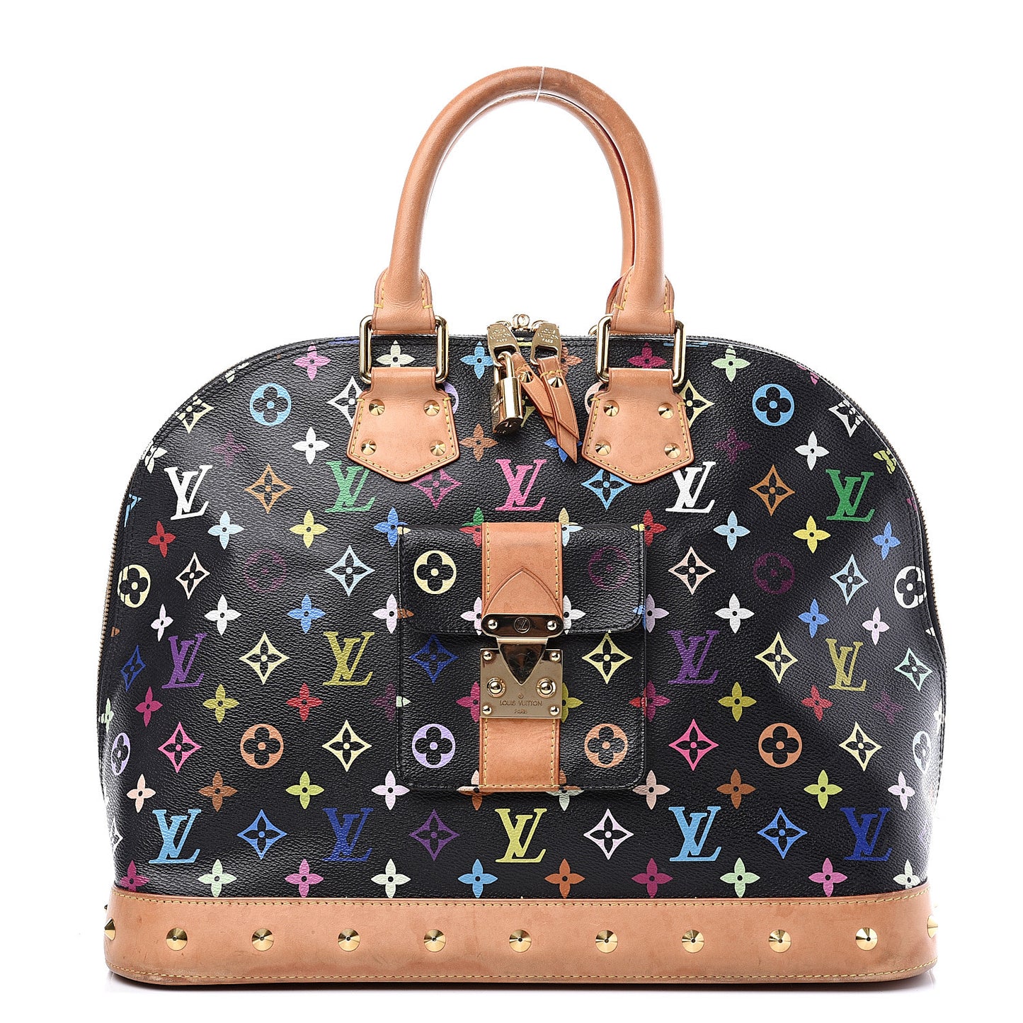 Monogram Multicolor Alma GM Black