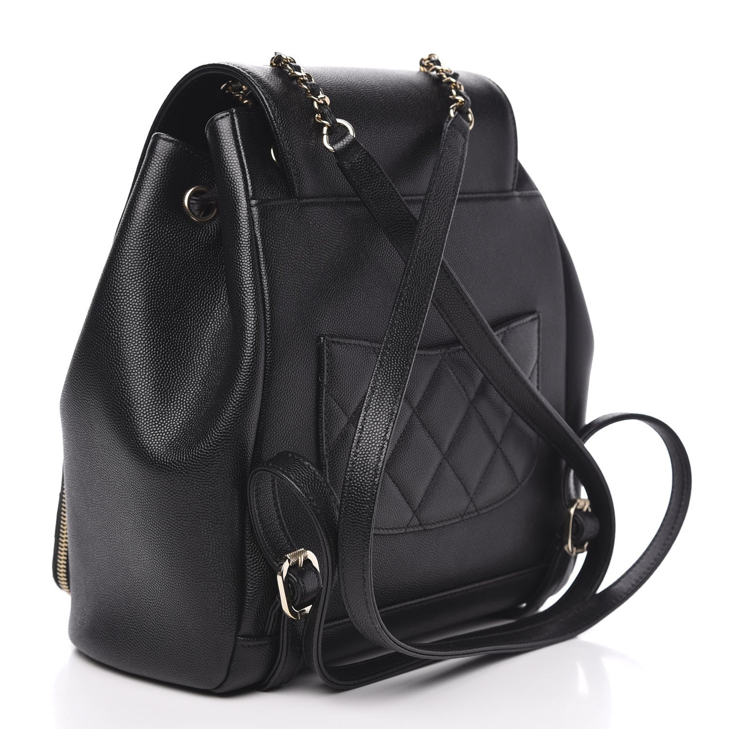 Chanel Caviar Quilted Business Affinity Backpack Black 2 of 8