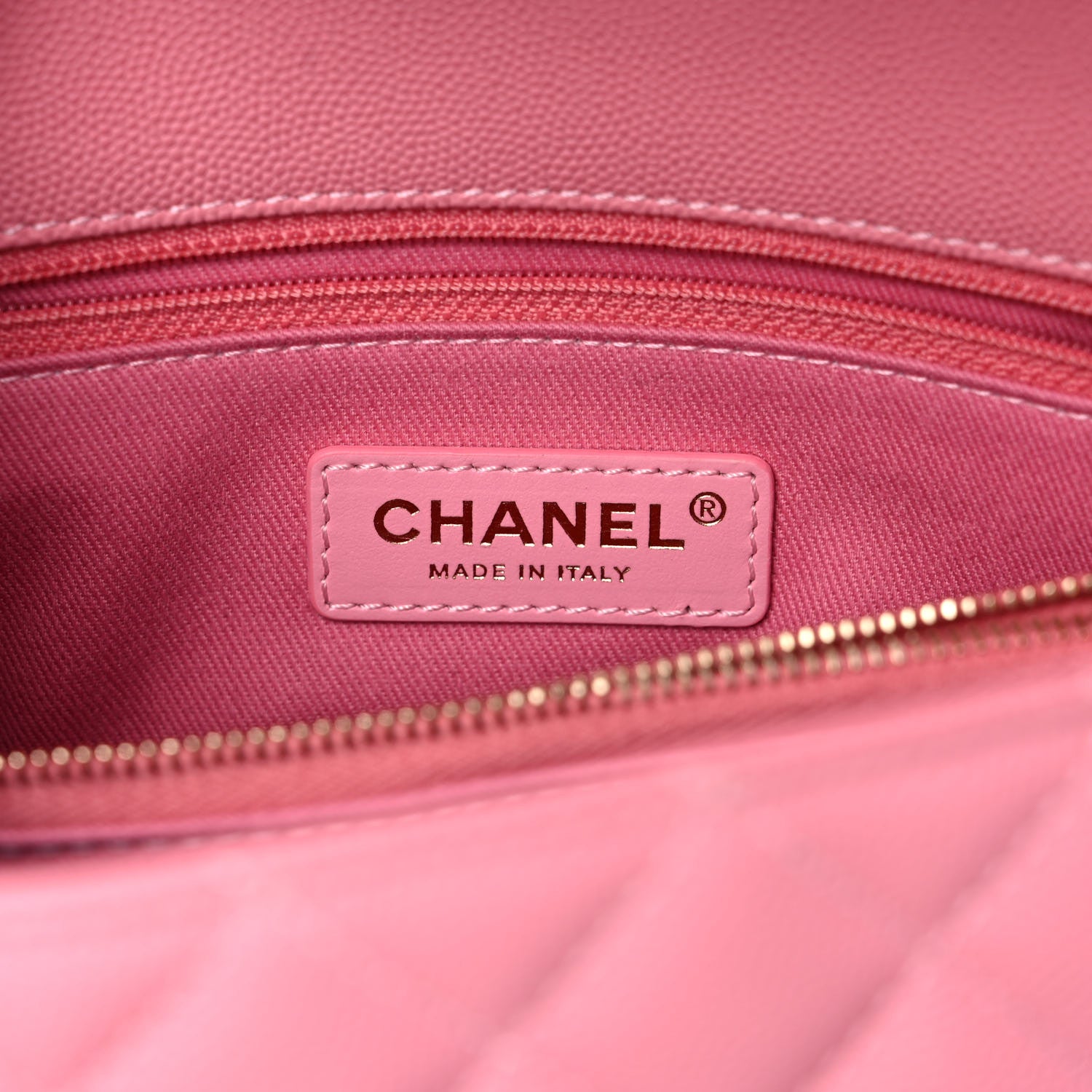 Chanel Caviar Quilted Small Coco Handle Flap Pink 5 of 12