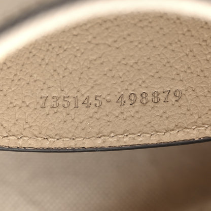 Gucci GG Supreme Monogram Textured Dollar Calfskin Small Ophidia Hobo Beige Mystic White Oatmeal 8 of 14